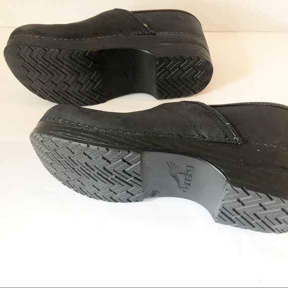 DANSKO PROFESSIONAL Oiled black CLOGS Size 42 NEW - Picture 8 of 16